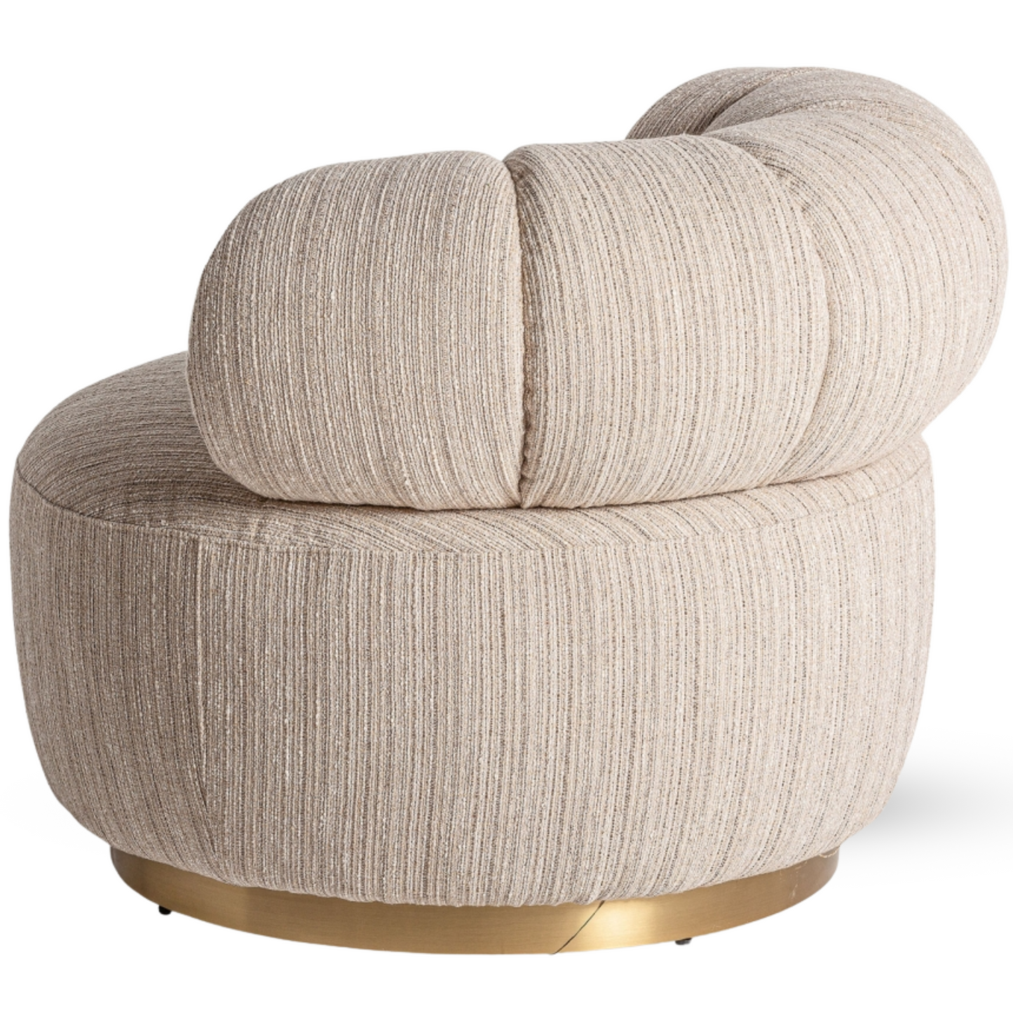 Fauteuil Linai 91x84x68 cm beige/goud