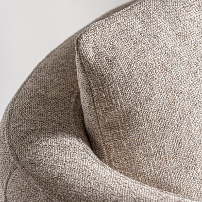Fauteuil Nova beige essenhout 68x63x79cm