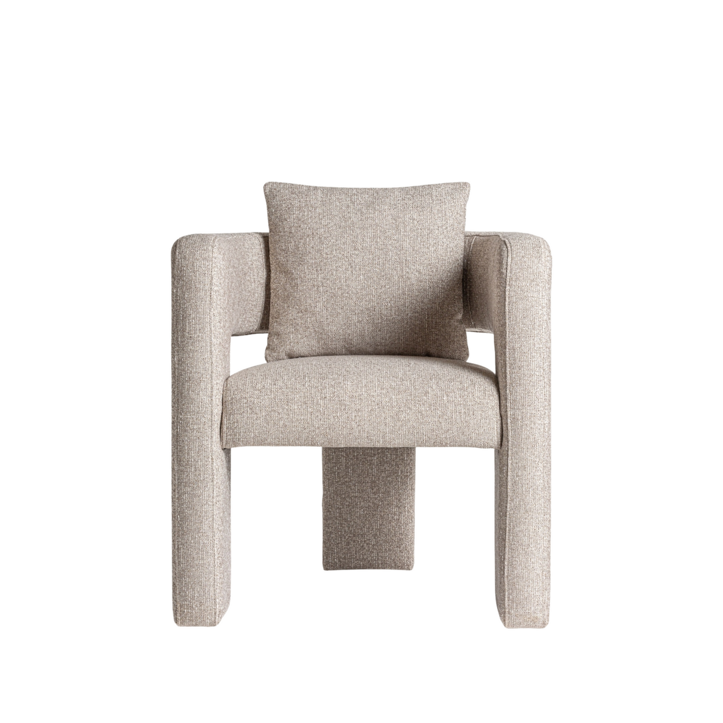 Fauteuil Nova beige essenhout 68x63x79cm