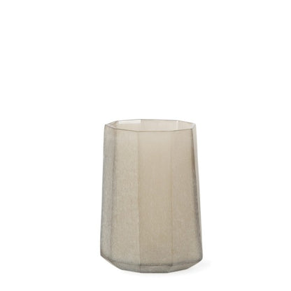 GUAXS | OKKA vaas 23x14x16 cm taupe/beige (M)