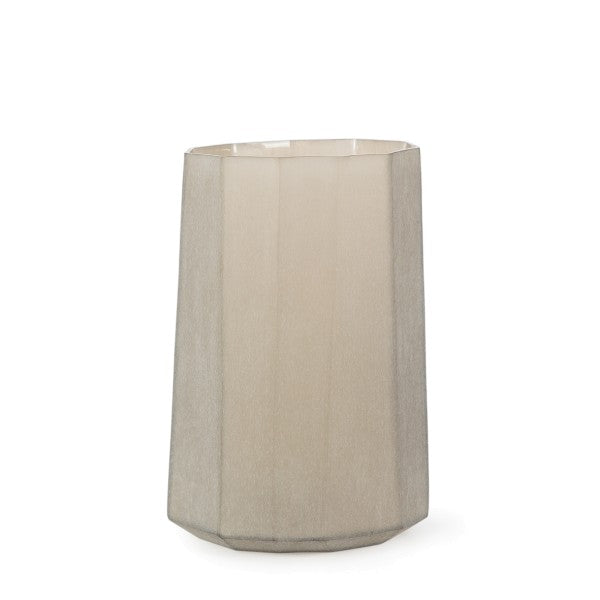 GUAXS | OKKA vaas 36,5x26x21 cm taupe/beige (XL)