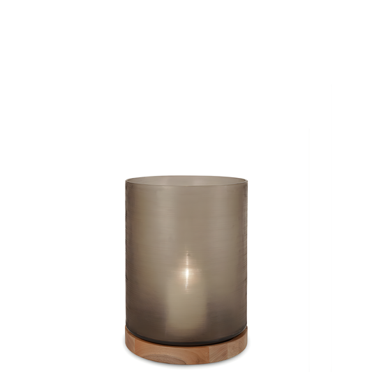 Guaxs | Windlicht Aran bruin 26x20x20 cm (L)