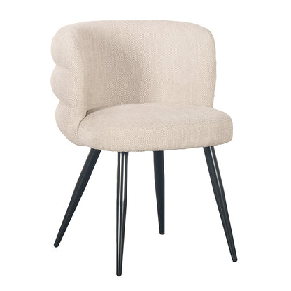 Eetkamerstoel Bubbles Beige 58 x 63 x 77 cm