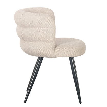 Eetkamerstoel Bubbles Beige 58 x 63 x 77 cm