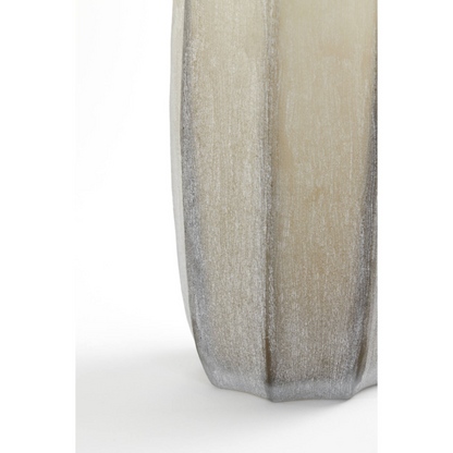Vase Ø17.5x44.5 cm BRADLEY glass light brown (L)