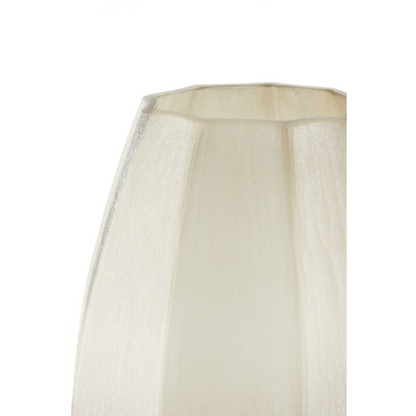 Vase Ø17.5x44.5 cm BRADLEY glass light brown (L)