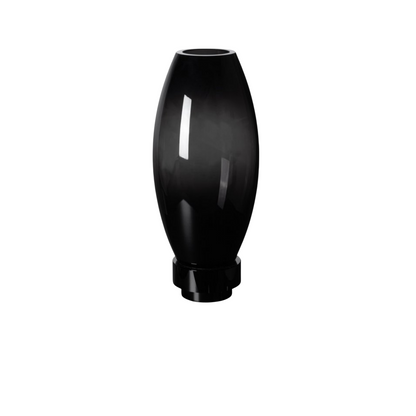 Vase/tea light holder Linn Black High-quality Glass (L)