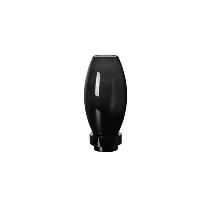 Vase/tea light holder Linn Black High-quality Glass (M)