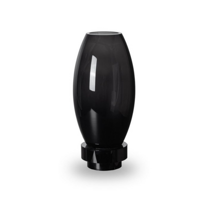 Vase/tea light holder Linn Black High-quality Glass (L)