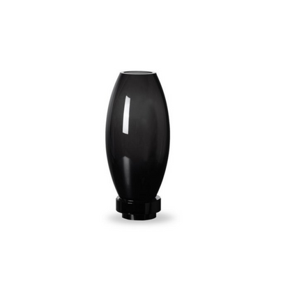 Vase/tea light holder Linn Black High-quality Glass (XL)