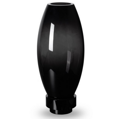 Vase/tea light holder Linn Black High-quality Glass (L)