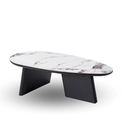 Salontafel Oculus organisch 130x70x40 cm