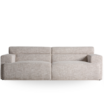 Sofa Modena 210 x 97 x 69 cm beige/greige