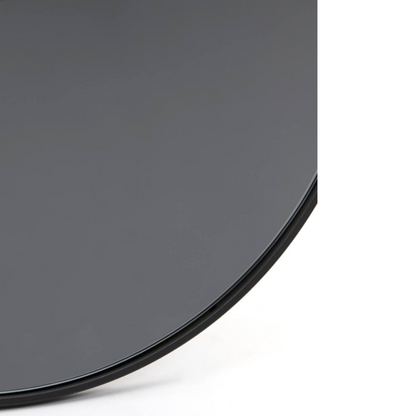 Mirror round smoke glass Esto