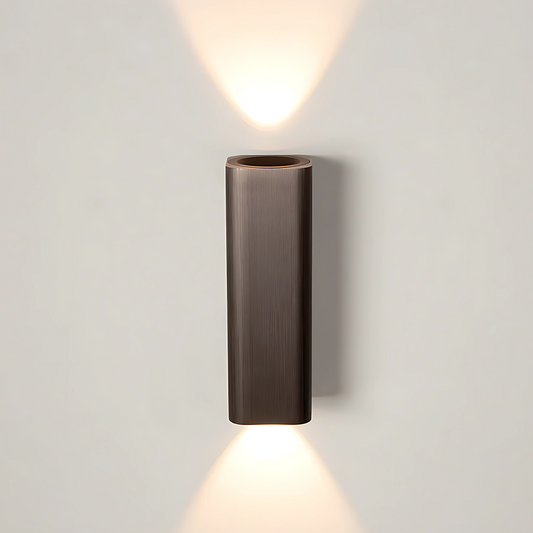 Aureo wall lamp 20x6.5x6.5 cm – Luxurious wall lighting in brushed bronze