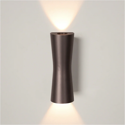 Valenzo wall lamp 20x7x5.5 cm – Luxurious design lamp in brushed bronze