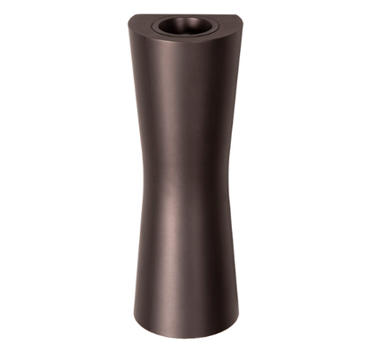 Wandlamp Valenzo 20x7x5,5 cm van geborsteld brons met slank design in luxe interieur.