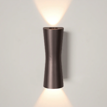Wandlamp Valenzo 20x7x5,5 cm – Luxe designlamp in geborsteld brons