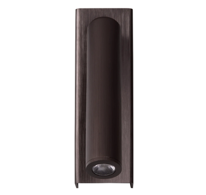 Wandlamp Solano 16x8x5,5 cm – Verstelbare wandlamp in geborsteld brons met luxe design