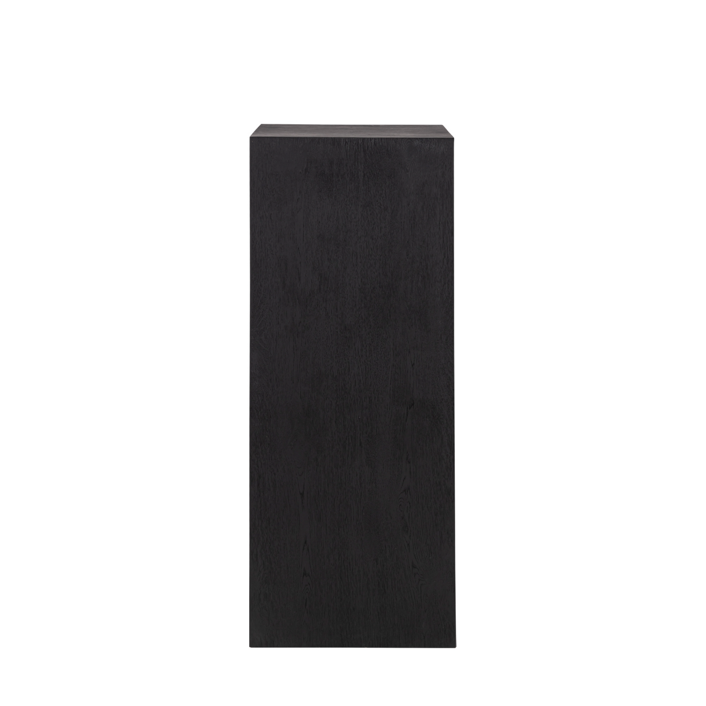 Zuilen zwart eikenfineer set/2 45x45x120 cm/ 45x45x100 cm