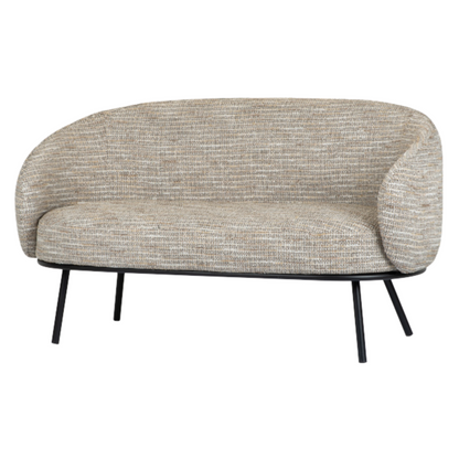 Bank 2,5-zits Zephyr Latte 135,5 x 69,5 x 74,5