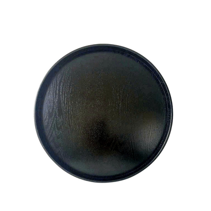 Dienblad rond 30 cm zwart