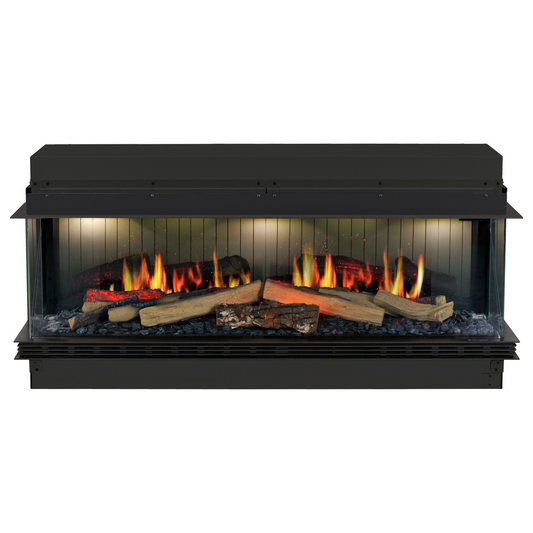 Dimplex Vista 130 III - Inbouwhaard 3-zijdig met Opti-Virtual® Vlamtechnologie – Realistisch Vlameffect | Maison Collection