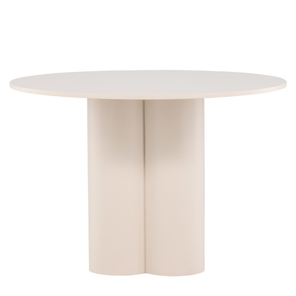 Eettafel Dano rond ø 110 cm beige