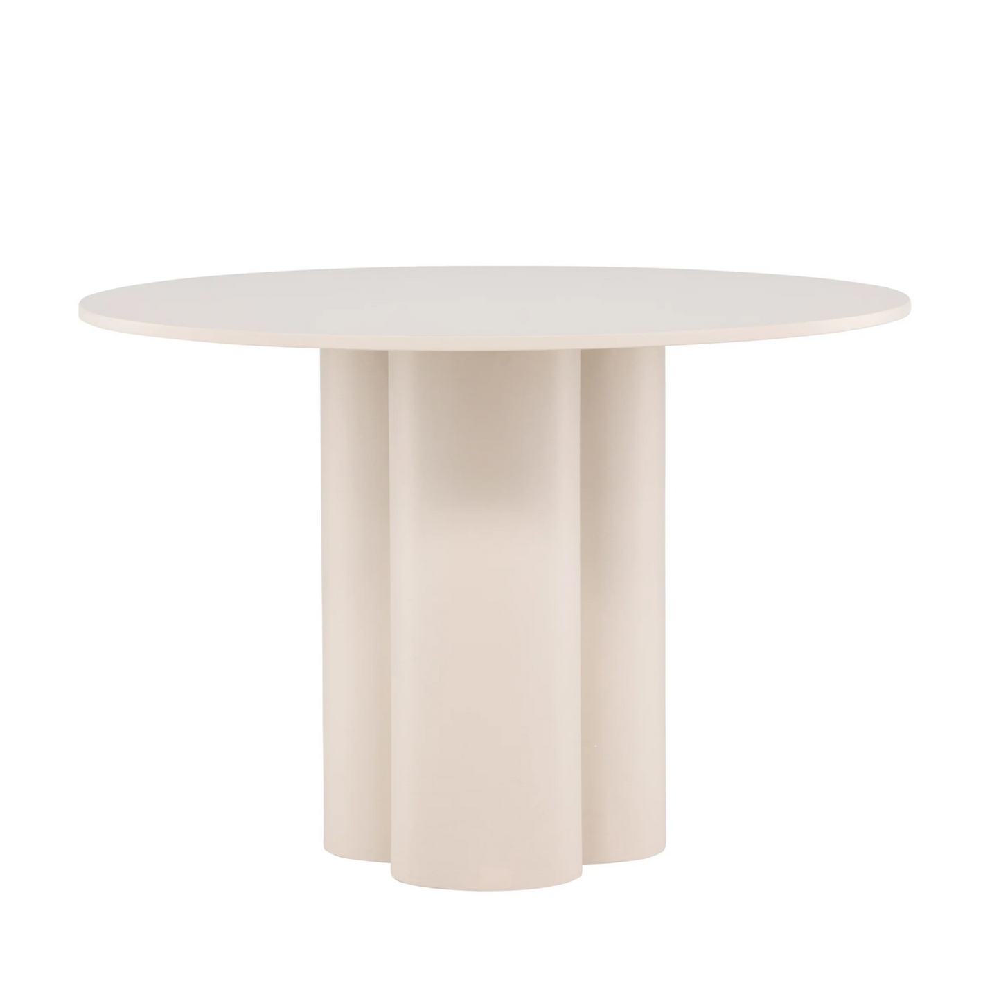 Eettafel Dano rond ø 110 cm beige