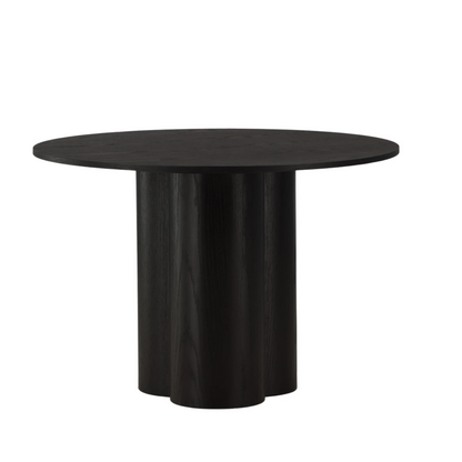 Eettafel Dano rond ø 110 cm donkerbruin