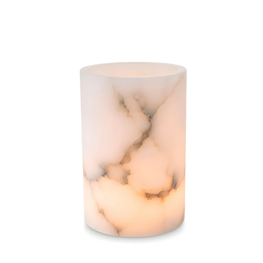 Eichholtz Mercer Hurricane L – Luxe albasten windlicht.