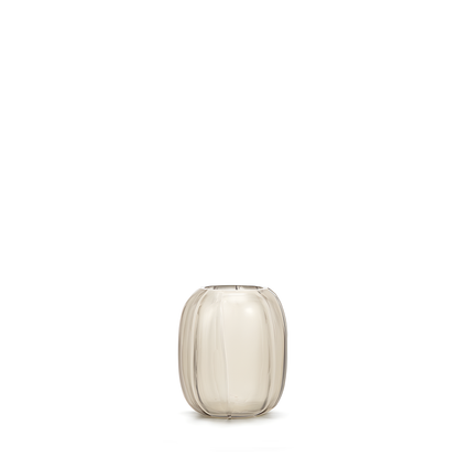 Guaxs | Lalibela vaas 14x12 cm beige/ smokegrey (S)