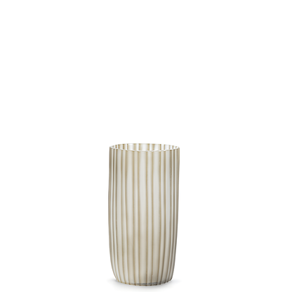 Guaxs | Siena vaas 25x14 cm beige/ smokegrey (M)