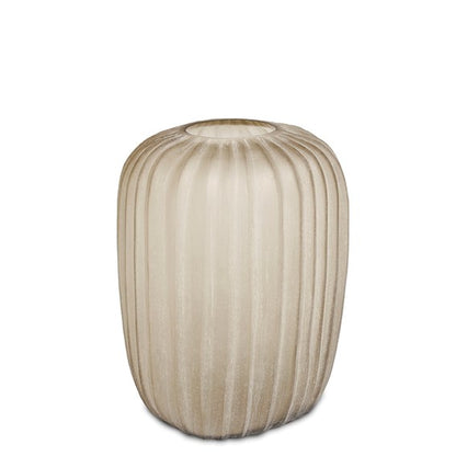 Guaxs | MANAKARA vase 34x28x11 cm taupe/beige (L)