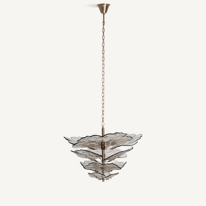 Luxe hanglamp Layali smoke taupe kristal 86x86x60 cm