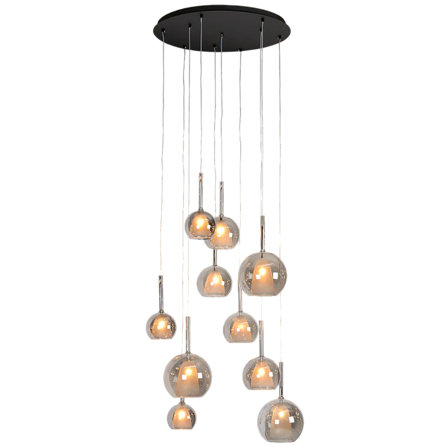 Hanglamp Liva 10 | smokegrey