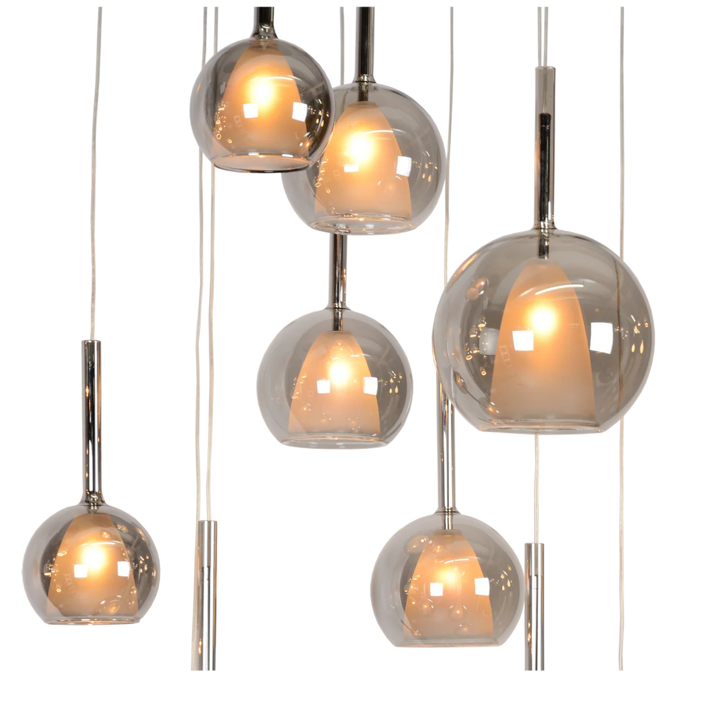 Hanglamp Liva 10 | smokegrey