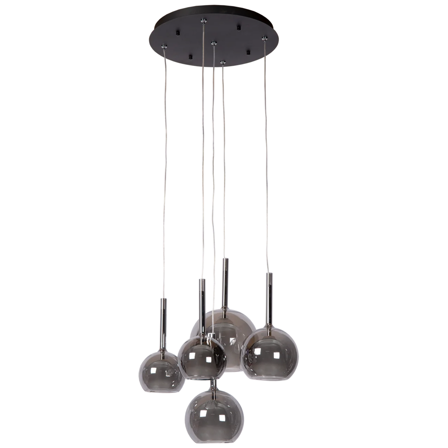 Hanglamp Liva 5 | smokegrey