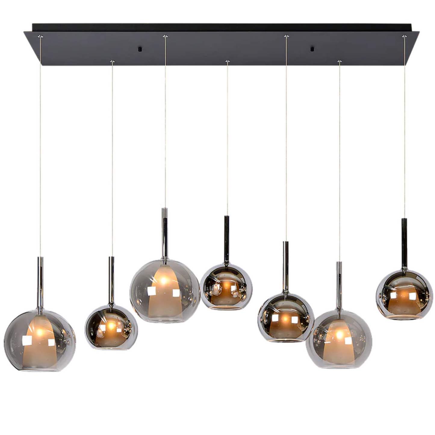 Hanglamp Liva 7 | smokegrey