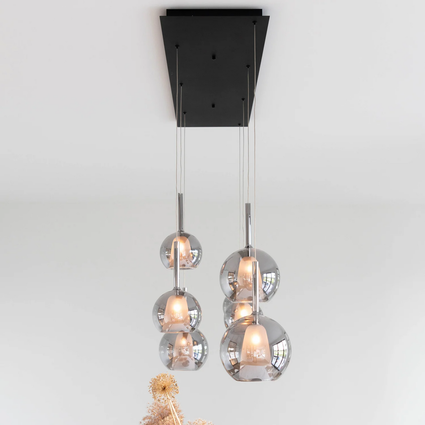 Hanglamp Liva 7 | smokegrey