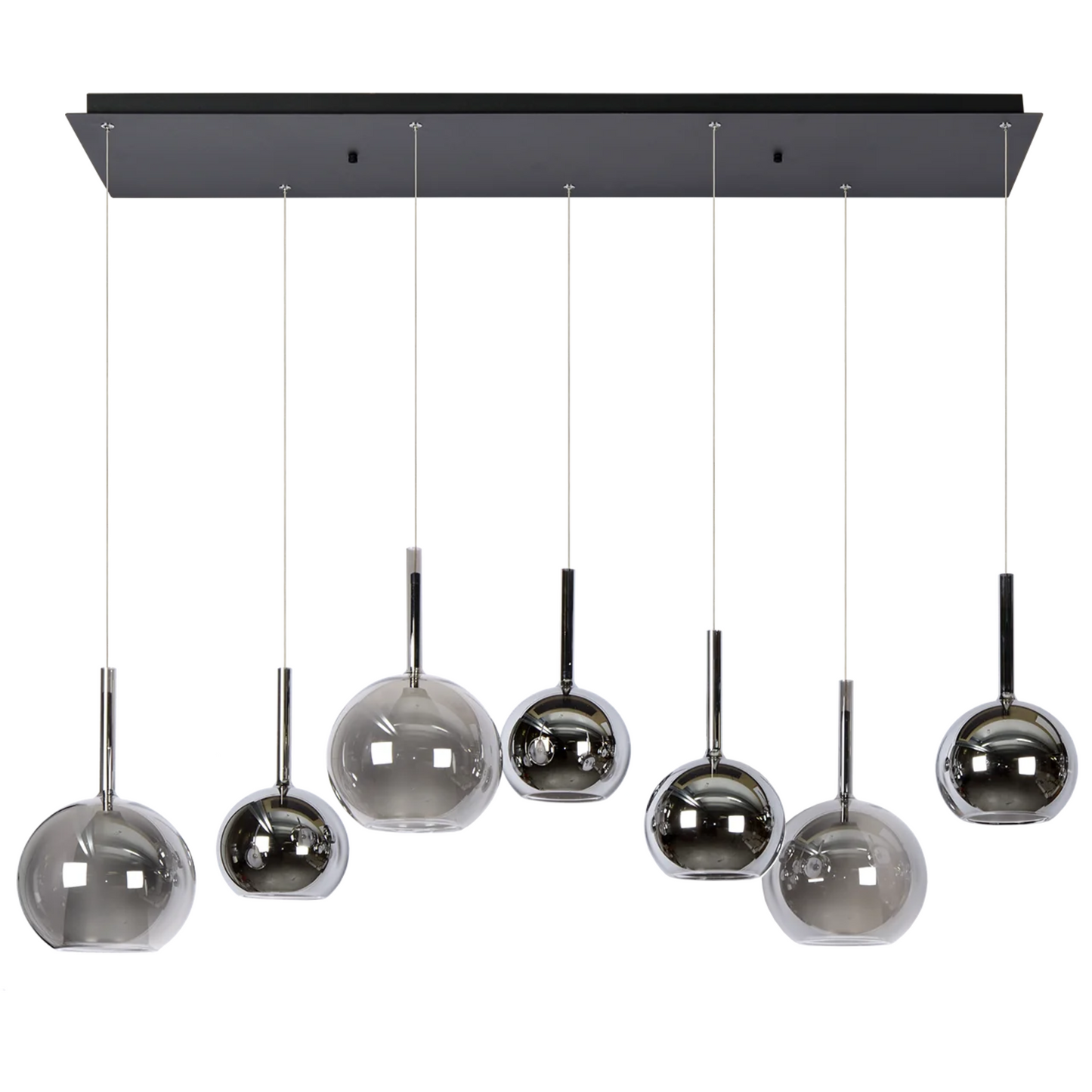 Hanglamp Liva 7 | smokegrey