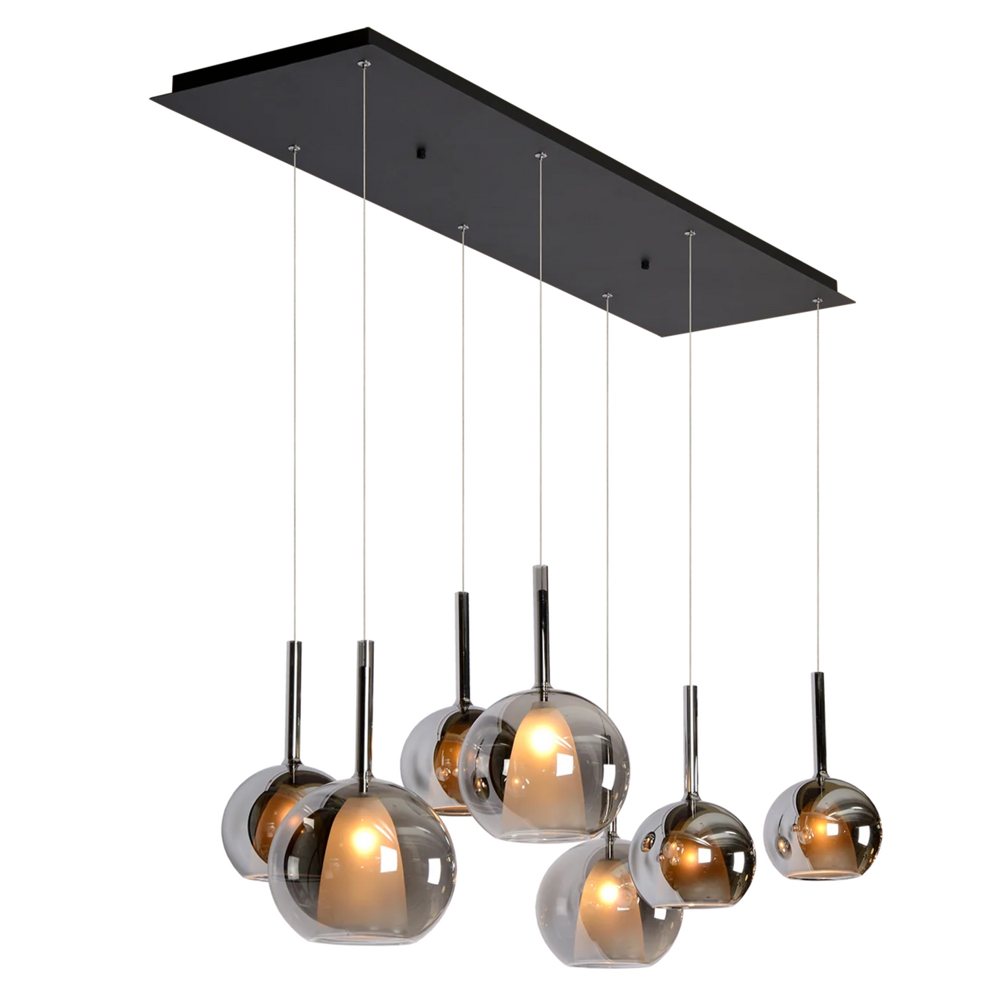 Hanglamp Liva 7 | smokegrey