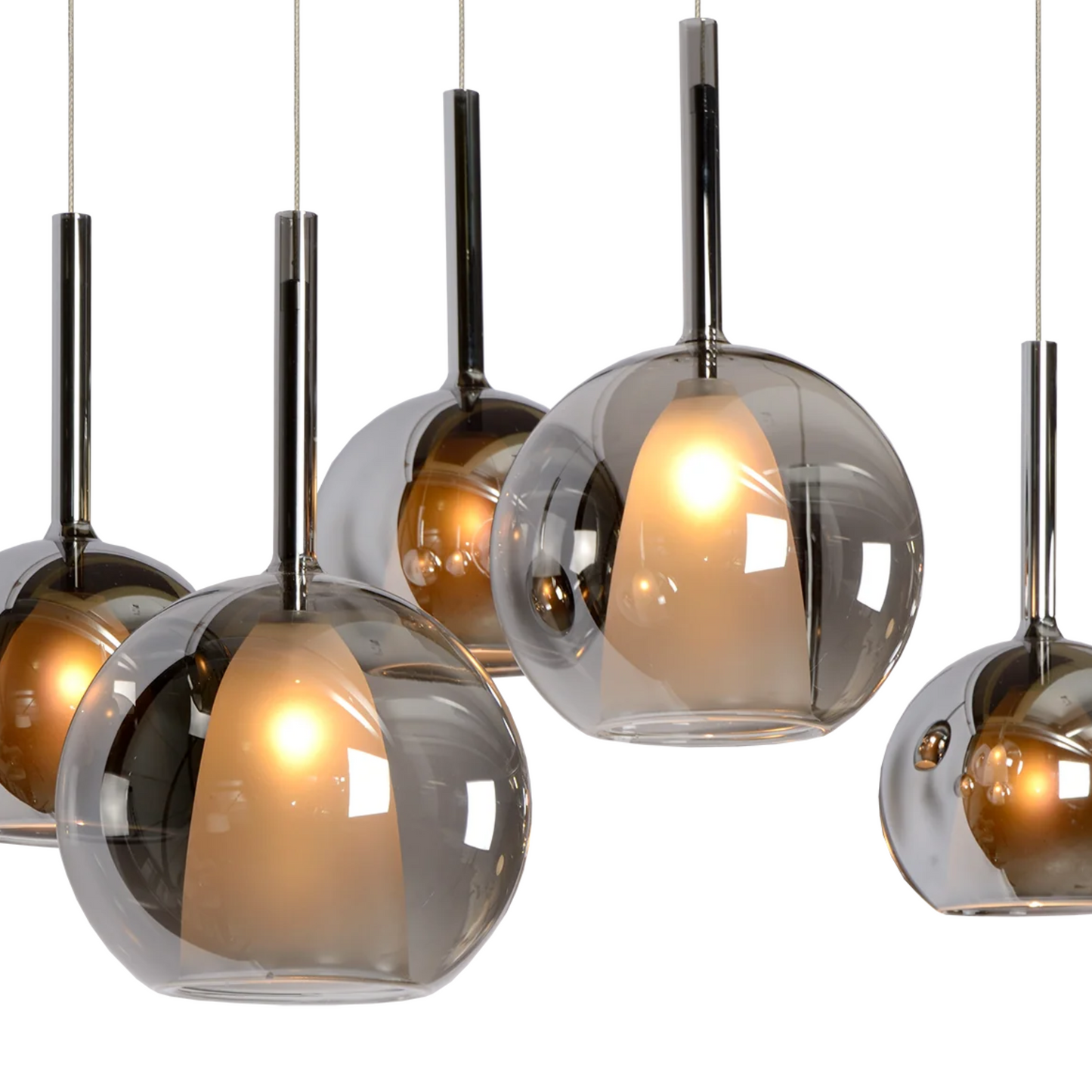 Hanglamp Liva 7 | smokegrey