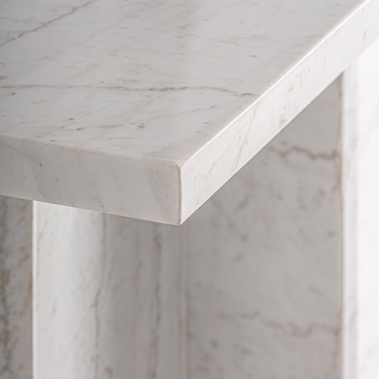 Consule marmer off-white Celin 160x45x80 cm