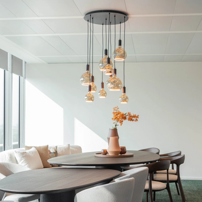Pendant lamp Lae 10 | amber glass (Floating light sources by Segula)