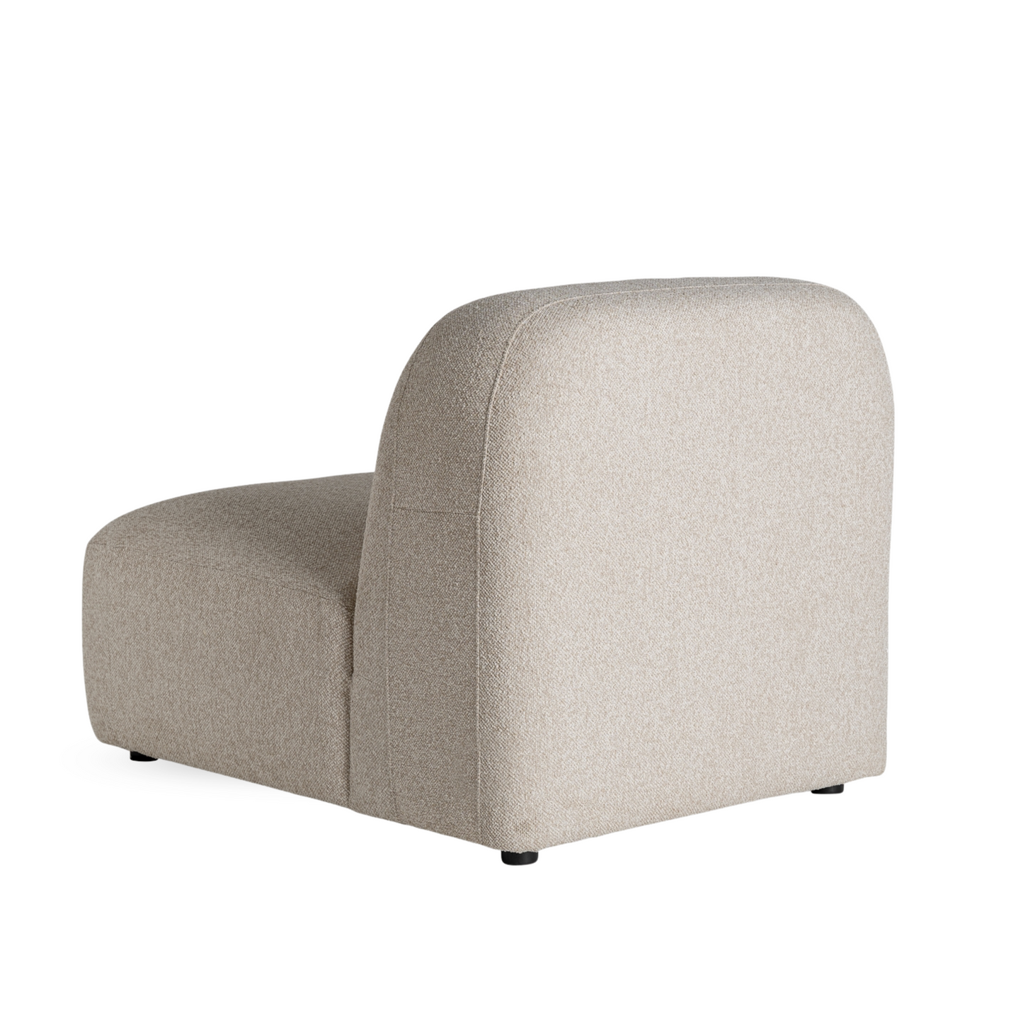 Sora Middenmodule – Modulaire Japandi Bank in Crème 100x75x74 cm