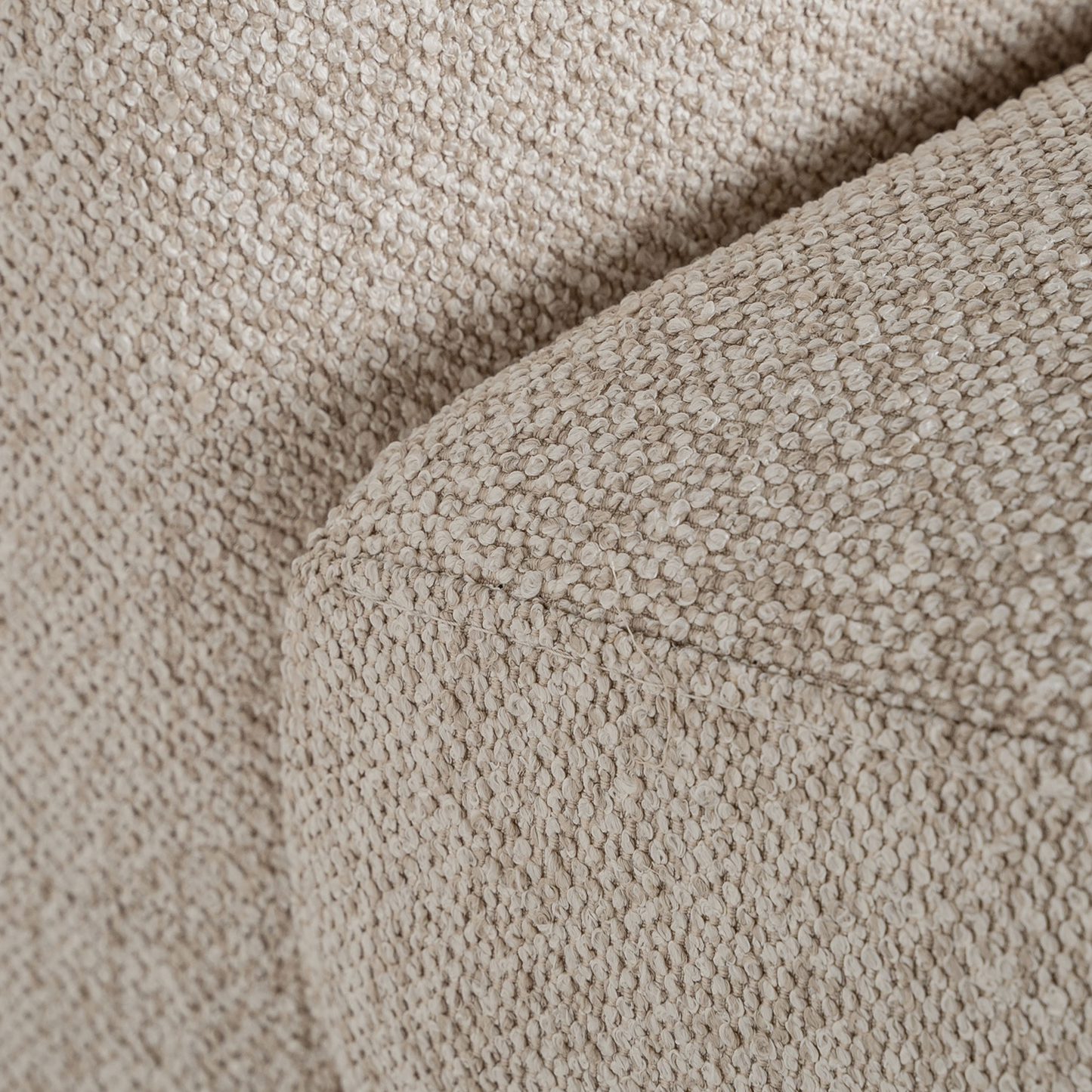 Sora Middenmodule – Modulaire Japandi Bank in Crème 100x75x74 cm