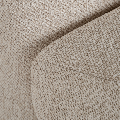Sora Middenmodule – Modulaire Japandi Bank in Crème 100x75x74 cm