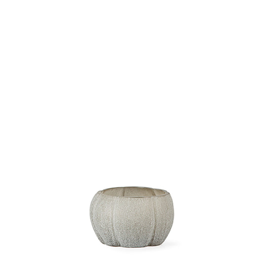 Guaxs | Lalibela theelichthouder 8,5x11x8cm taupe/beige